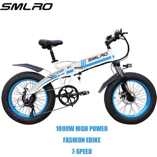 New Fashion Electric Commuter Bike 1000W Super Power Electric Bicycles 48V 14Ah Lithium Battery Ebikes for Adults and Teenagers