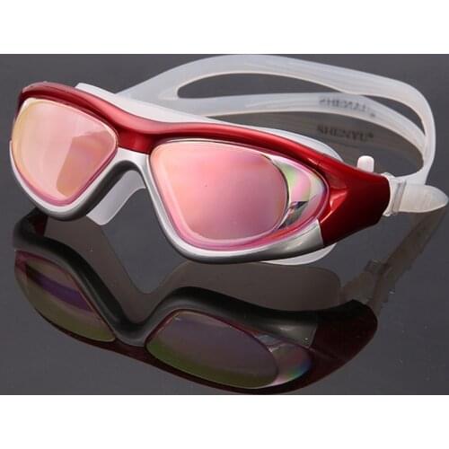 Unisex Adjustable 3in1 Swimming Goggles Anti-fog Swimming Water Pool Glasses Eyewear Waterproof Glasses With Nose Clip Goggles