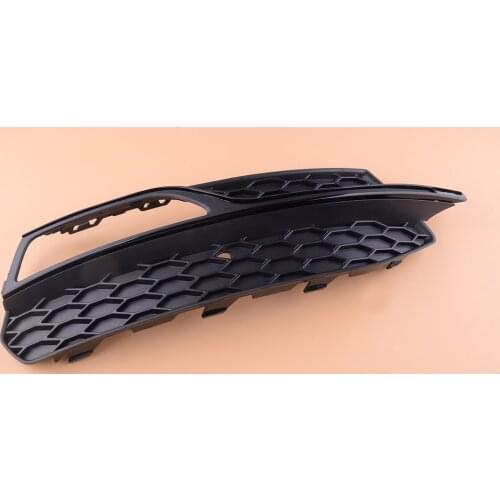 Front Right Bumper Lower Fog Light Lamp Grille Cover 8V3807682 8V3807682G Fit for Audi A3 S3 S-Line 2013 2014 2015 2016