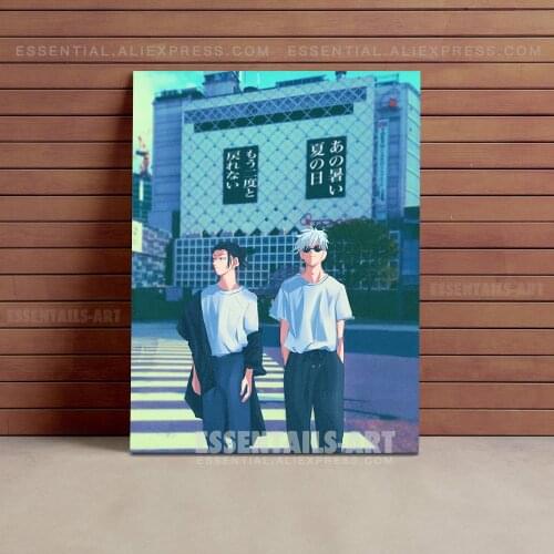 Suguru Geto Satoru Gojo Anime Canvas Wall Art Poster Home Decor Painting Bedroom Study Living Room Decoration Prints Pictures