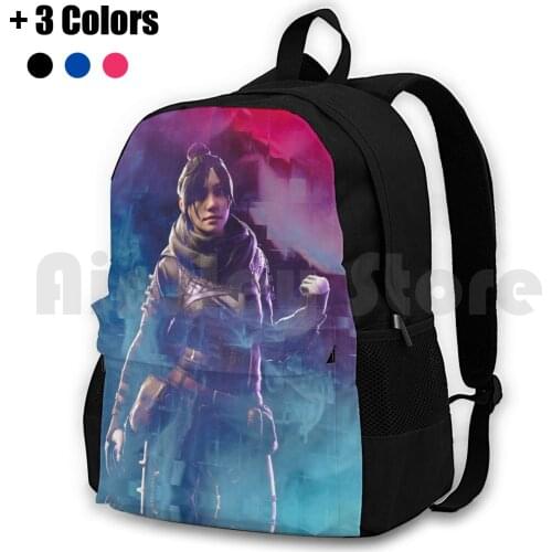 Apex Legends / Wraith Legend Outdoor Hiking Backpack Riding Climbing Sports Bag Game Video Game Gaming Pc Ps4 Xbox Apex Legends