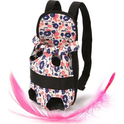 Pet backpack, dog travel pet backpack, small dog portable backpack, pet supplies