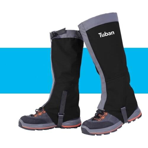 Outdoor Waterproof Leg Warmers Skiing Shoes Snow Kneepad Skiing Gaiters Hiking Climbing Leg Protection Guard Sport Safety Gaiter
