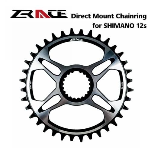 ZRACE 12s Chainrings 32T / 34T / 36T / 38T 7075AL for SHIMANO Direct Mount Crank, FC-M9100 FC-M8100 FC-M7100, SM-CRM95 SM-CRM85
