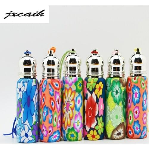 1pcs 10ml mini roll on roller bottles for essential oils roll-on refillable perfume bottle