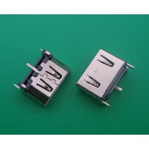 1PCS/LOT Socket Sub Vertical 19pin 0.5mm 19 Pin HDMI-compatible Connector Repair Parts Replacement