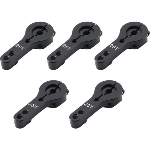 5pcs 25T M3 Metal RC Servo Arm Horn for Futaba Savox Xcore HL HSP HD Power Dropship Free Shipping