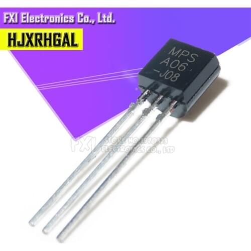 50PCS MPSA06 A06 TO-92 TO92 Triode Wholesale Electronic