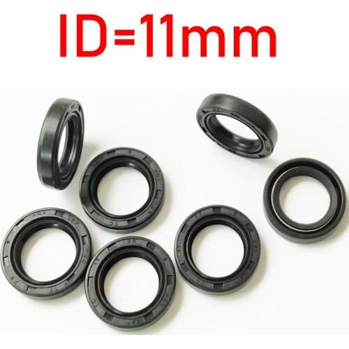 BR Shaft Oil Seal TC-11*17*18*19*20*21*22*23*24*25*26*28*29*30*4/5/6/7/8/9/10 Nitrile Covered Double Lip With Garter Spring