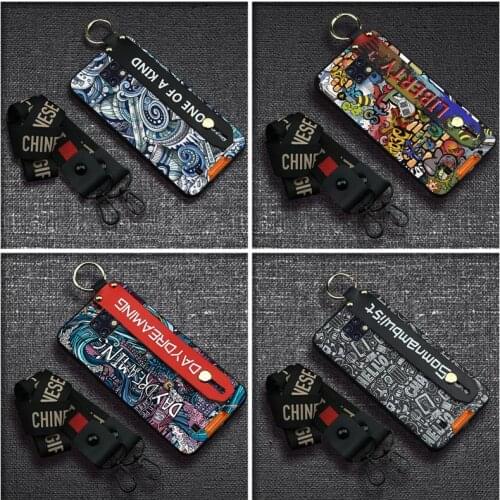 Cover Kickstand Phone Case For Oukitel WP6 TPU Original New Wrist Strap Silicone Dirt-resistant