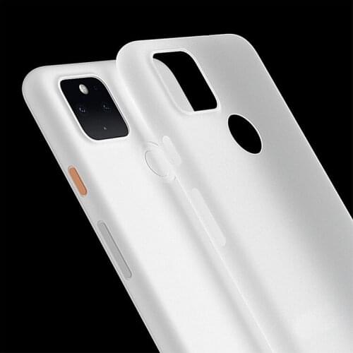 Simple Style Phone Case for google pixel 4a 5G Back Cover Ultra Thin Silm PP Coque Fundas
