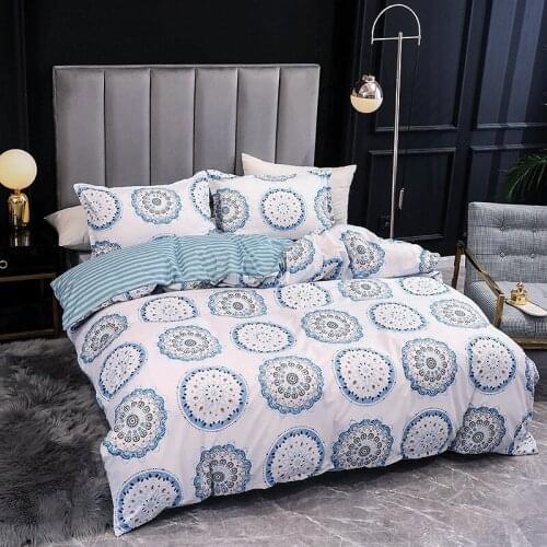 Home textile bedding quilt cover pillowcase Bohemia bed lining single Twin Full Queen King Size duvet cover polyester material