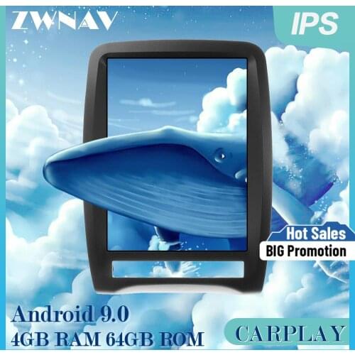 Tesla style screen For Dodge Durango 2012-2019 Android 9.0 multimedia Car Radio GPS Navigation Stereo 2 din headunit head unit