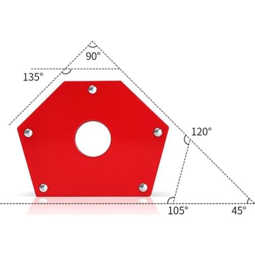 25LB Soldering Locator Strong Magnet Welding Magnetic Holder 45/90/105/120/135 Degrees Welder Positioner Power Tool Accessories