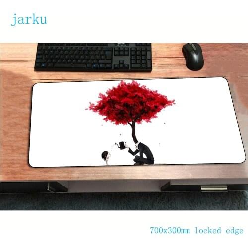 Artistic mouse pad gamer Adorable mousepad rubber desk mat 700x400x4mm gaming accessories Christmas gifts keyboard mat oversized