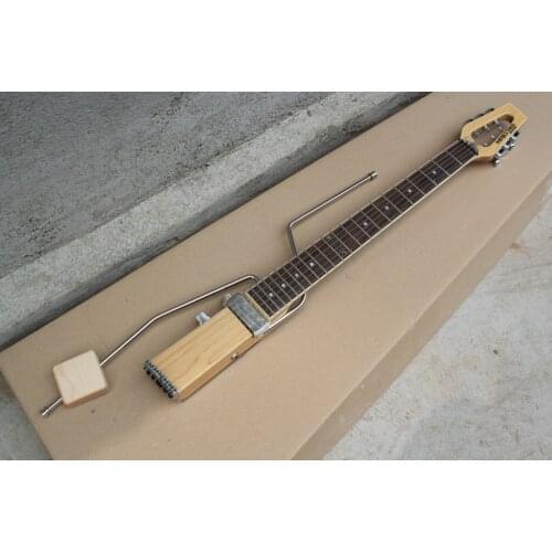 2019 new + factory + travel use Mini Star 6 strings mute electric guitar portable Mini Star easy taking guitar Free Shipping