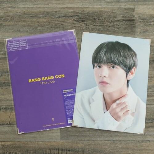 New South Korean Groups Kpop Bangtan Boys Bang Bang Con Clearly Same Photo Frames The Live Photos Fans Gifts Collections