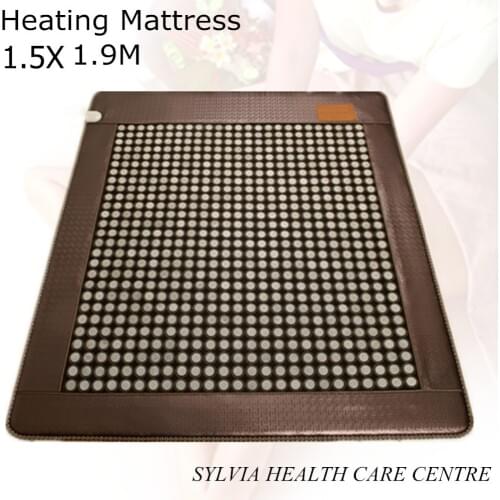 NEW Korea Jade Heating health Mattress heating Health Care Thermal good sleeping Jade Mattress with free eye cover 1.5X1.9M