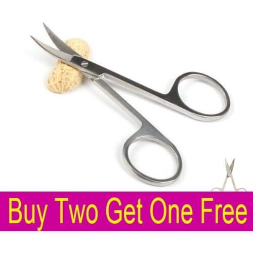 Pro Make Up Eyebrow Shaping Tijeras Razor Scissors Shaving Scraping Knife