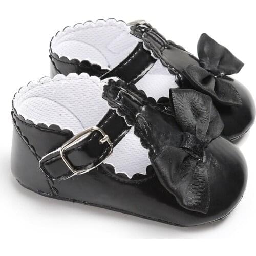 Kids Newborn Baby Bow Knot Boys And Girls Fashion Summer Soft Bottom Shoes First Walker Anti Slip Sandals Shoe For Children
