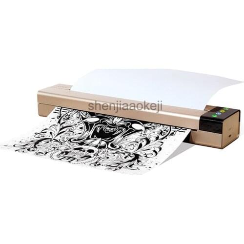 A4 Professional Lightweight Mini Tattoo Thermal Copier machine Printer Tattoo Transfer Machine Connect WLAN or USB portable 1pc