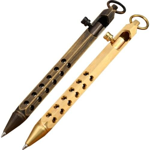 Slim Shape Design Tactical Pen Self Defense Pen Tool Anti-skid Portable Tactical Pen For Outdoor Activities Bike Accessories