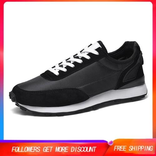 Men Shoes Fashion Suede Leather Breathable Rubber Sole Lace Up Casual Shoes Light Walking Fitness Shoes Footwear Zapatos Hombre