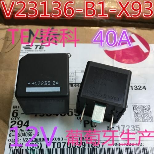 V23136-B1-X93 BUTZA car Relay 4PIN PA