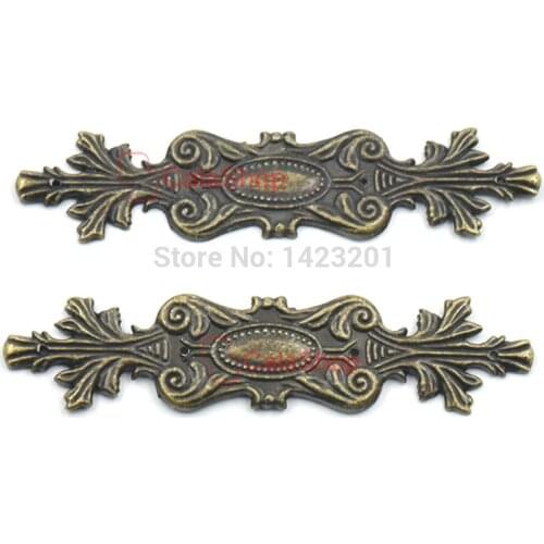 20 Pcs / Lot 100mmx23mm Vintage Jewelry Box Wine Gift Case Book Scrapbooking Albums Corner Protectors Decorative Corner Crafts