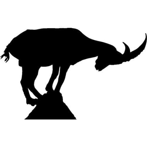 Funny Goat Looking Down Car-Sticker Automobiles Motorcycles Window Bumper Laptop Vinyl Decal PVC Decorative Goods Apply To Car