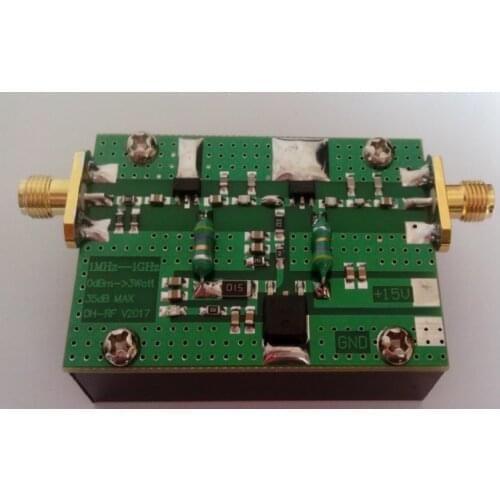 1mhz-1000mhz 3W RF Amplifier HF FM VHF UHF FM Transmitter Broadband RF Power Amplifier