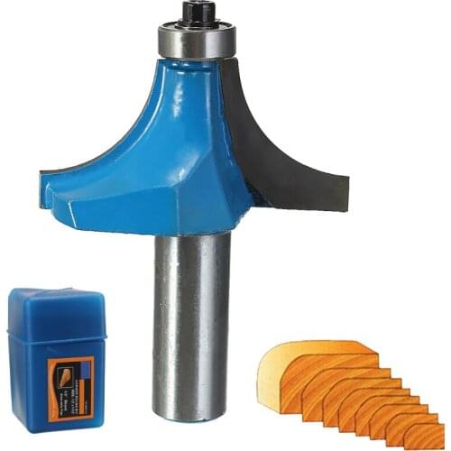 1PCS Round Over Edging Router Bit -3/4" Radius 1/2" Shank HSS and Tungsten Steel Alloy Woodworking Tools