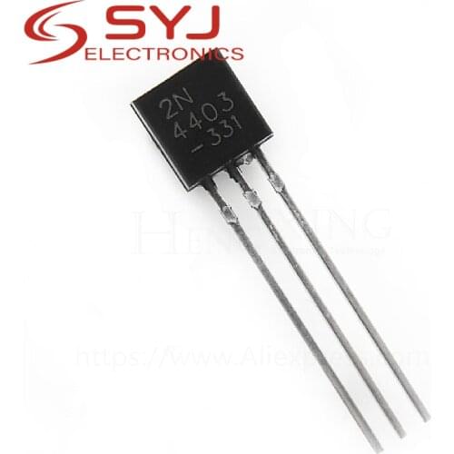 50pcs/lot 2N4403 TO-92 4403 TO92 new triode transistor In Stock