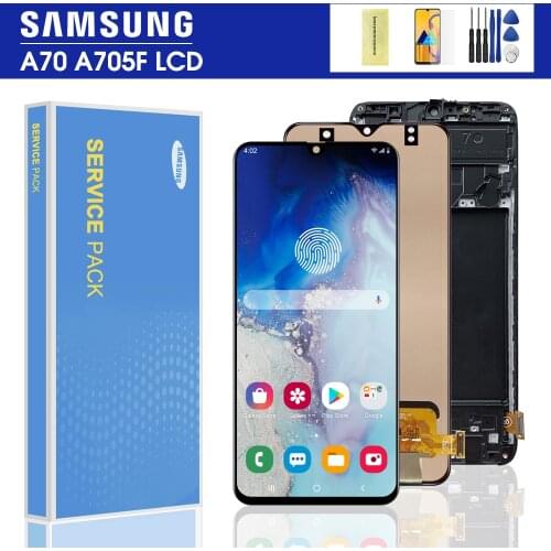 6.7'' Super AMOLED LCD Display for SAMSUNG Galaxy A70 LCD A705 A705F SM-A705MN Display Touch Screen Digitizer Assembly