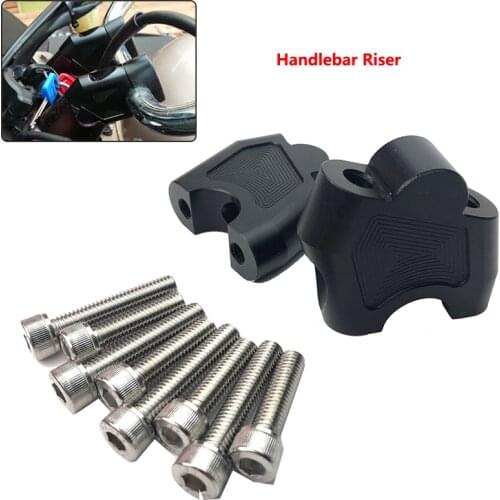 NC700X Motorcycle CNC Aluminum Handlebar Riser Adjustable Lifting Handlebar Clamp for Honda NC700X NC700S NC750X NC750S CB500F