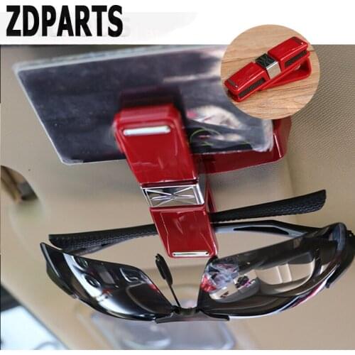 ZDPARTS Car Sunvisor Card Clip Glasses Holder Decoration For Lada Granta Vesta Kalina Priora Toyota Corolla Avensis Rav4 Fiat
