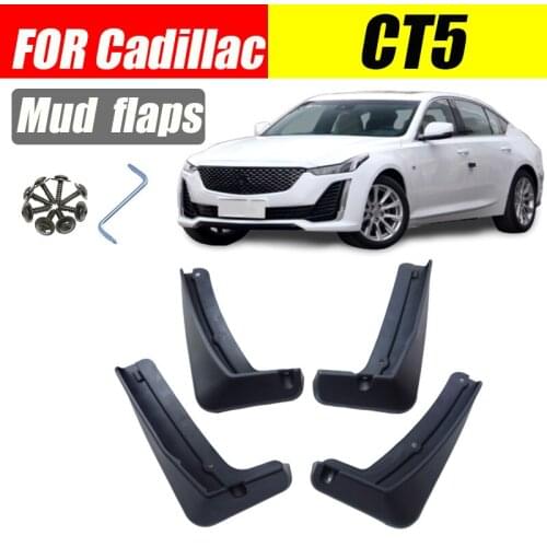 Mud flaps For Cadillac CT5 Mudguards Fenders Cadillac CT5 Mud flap splash Guard Fender Car accessories auto styline Front Rear