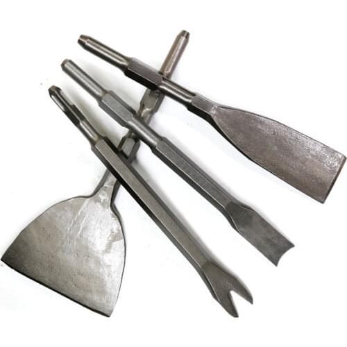 Demolition Of The Motor Artifact, Hammer, Electric Pick, Widened Flat Chisel, Lengthened, Ultra-Thin V-Fork Screw