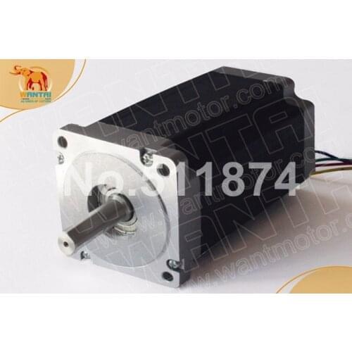 Best Sell! Wantai Nema34 Stepper Motor WT86STH118-6004A 1232oz-in 5.6A 118mm CE ROHS ISO CNC Foam Laser Plastic Engraver