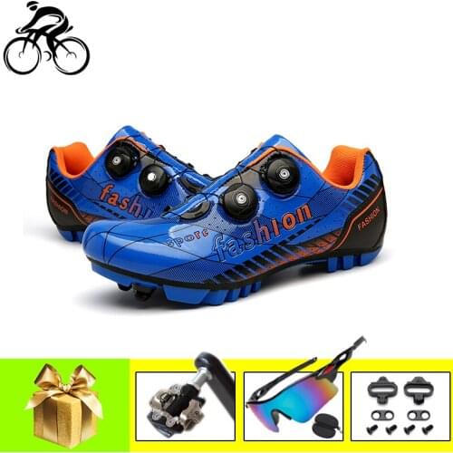Professional Cycling Shoes sapatilha ciclismo mtb Men Sneakers Women Breathable Racing Bicycle Mountain Bike Shoes Self-Locking