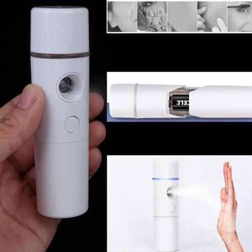Mini 15ml Face Spray Beauty Instruments Portable Nano Mist Sprayer Facial Body Nebulizer Steamer Moisturizing Skin Care