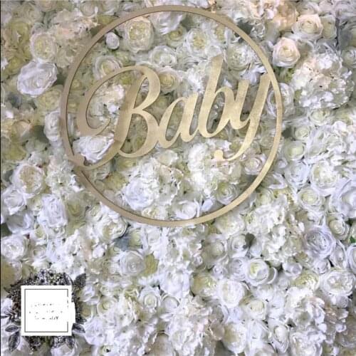 SPR Low Moq Beautiful Wedding Decorative Backdrop Panels Artificial Flower Wall Panel