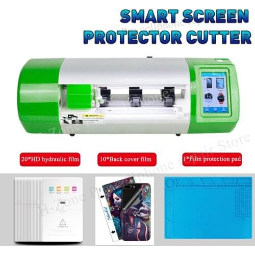 Newest Auto Film Cutting Machine Phone LCD Screen Back Cover Protector Cutting Machine for IPhone IWatch Airpods Ipod Camera