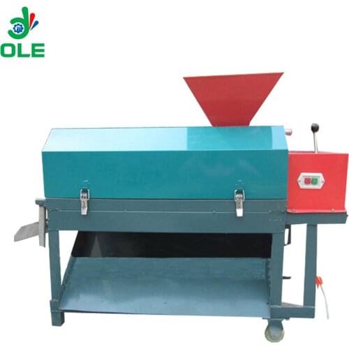 New Commercial 800kg/h Green Walnut Huller Peeler Machine