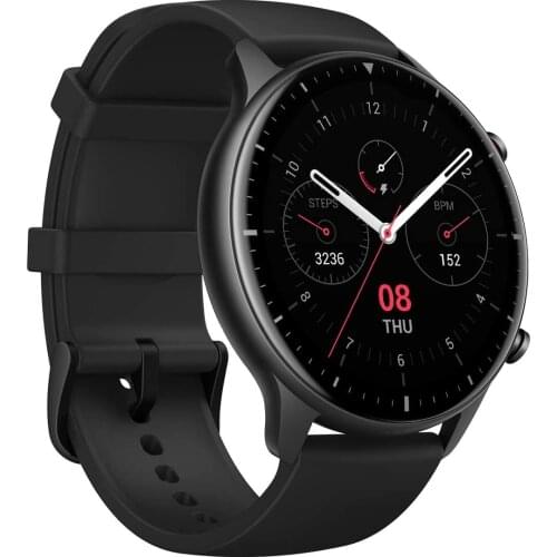 GTR 2 Smartwatch with 3GB Music Storage, GPS, Heart Rate, Sleep, Stress, SpO2 Monitor, 14-Day Battery Life Bluetooth Phone Calls