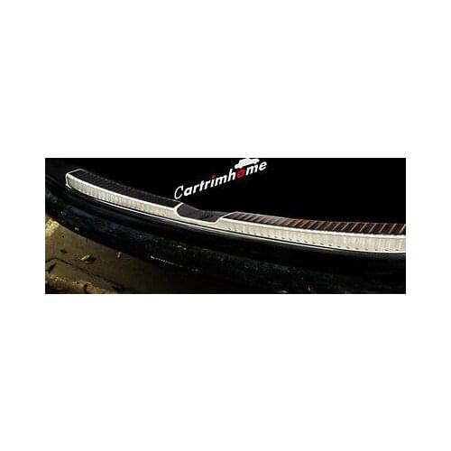 Steel Inner Rear Bumper Protector Sill Trim 1pcs For Chevrolet Malibu 2016 2017