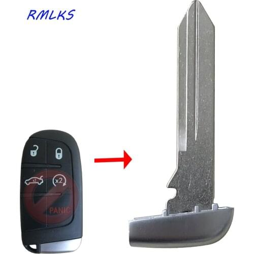 Remote Smart Prox Fobik Emergency Key Fob Replacement Blade Insert Tombstone For Chrysler For Dodge Journey For Jeep Remote