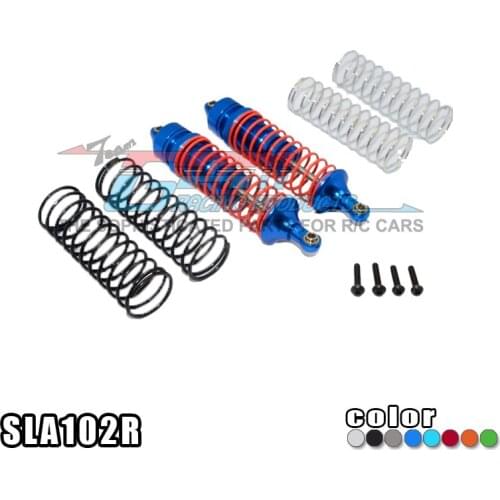 GPM ALLOY REAR ADJUSTABLE SPRING DAMPER WITH ALLOY BALL TOP&BALL ENDS For TRAXXAS RUSTLER VXL 37076-3 RC Upgrade