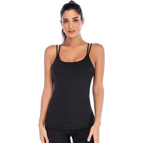 Women Sexy Vest Beautiful Back Suspenders Tank Tops Workout Vest Female Gather Fitness Tank Push Ups Vest Feminine