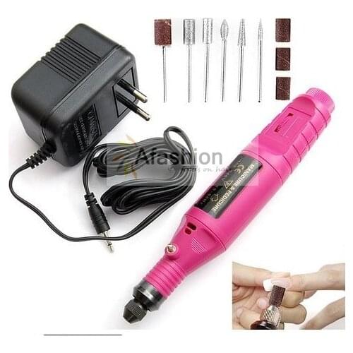 1set electric nail drill machine For art Manicure Pedicure Polishing Carving Grinding machine tool kit free shipping